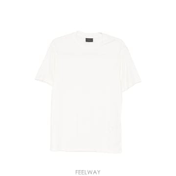 엠포리오 아르마니 모달 앤 실크 블렌드 T 셔츠 EM004586AF13721U0003 TP570637399