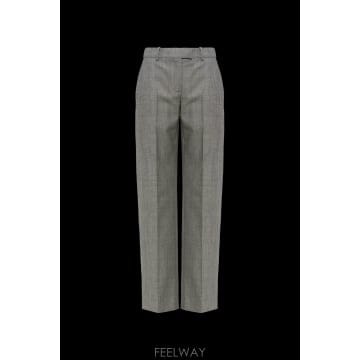 26FW 알렉산더 맥퀸 울 trousers 872018QJAEE1080 TP576676665
