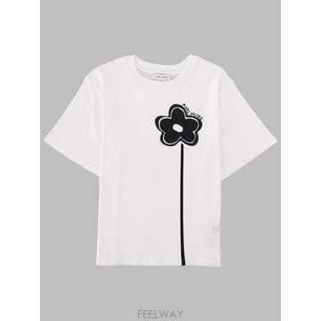 26 S/S 마크 제이콥스 티셔츠 콘 STAMPA FIORE (KID B0042068671