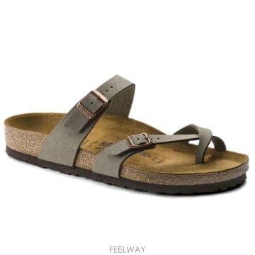 Birkenstock BIRKENSTOCK INFRADITO DONNA MAYARI NUBUK 071071GRIGIO TP5759BIRKENSTOCK INFRADITO DONNA MAYARI NUBUK 071071GRIGIO 