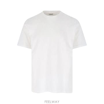 오라리 코튼 티셔츠 A00P02GTWHITE B0192024657