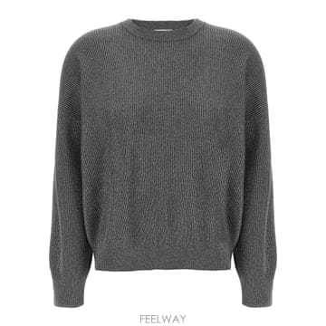 Brunello Cucinelli 25FW ���ڷ� ��ġ�ڸ� ��ư �� viscose rib ������ MAZ260200PCXP07 TP57183425FW ���ڷ� ��ġ�ڸ� ��ư �� viscose rib ������ MAZ2