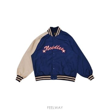니들스 스타디움 자켓 SX215NAVY B0192129468