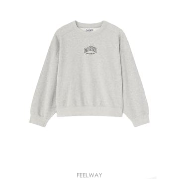 26 F/W 가니 맨투맨 콘 로고 A1060022_920 B0042035939