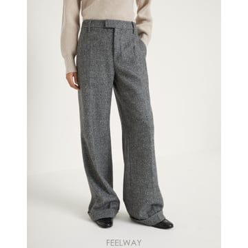 23FW 브루넬로 쿠치넬리 여성 casual 팬츠 MQ474P8492C033 TP573951250