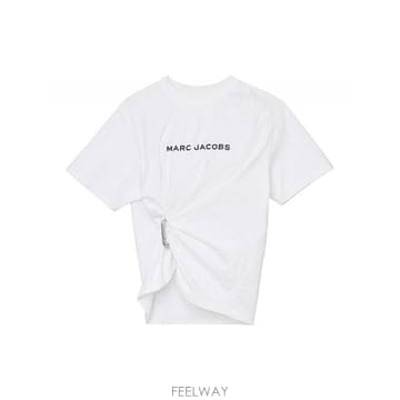Marc Jacobs 26FW  Pop J Marc �ΰ� Drape Boxy Tee 2P6RTP074C29 TP58035065126FW  Pop J Marc �ΰ� Drape Boxy Tee 2P6RTP074C29 TP58