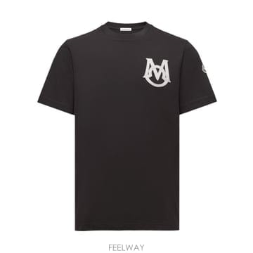 26FW Moncler 맨즈 T 셔츠 L20918C000398390T778 TP576961523