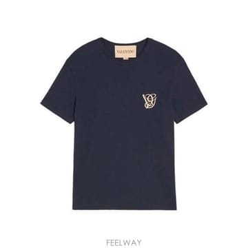 발렌티노 엠브로이드 VG 티셔츠 8V3MG10VB2W 598 B0171867812