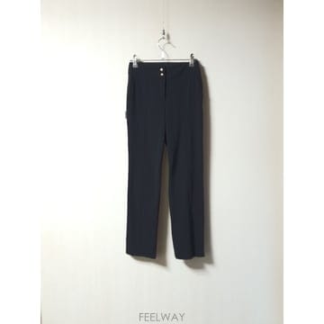 LANVIN 랑방 블랑 골프 백 레터링 팬츠 44 사이즈