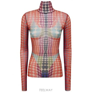 Jean Paul Gaultier 26SS �������쿡 RE EDITION   HIGH �� WITH �� SLEEVES 2601WTO445M01826SS �������쿡 RE EDITION   HIGH �� WITH �� SLEEVES 2
