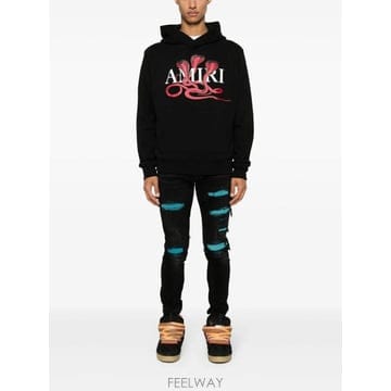 Amiri 26 FW �ƹ̸� ������ ��ư �ĵ�Ƽ AMJYHD1057 TP45709073426 FW �ƹ̸� ������ ��ư �ĵ�Ƽ AMJYHD1057 TP457090734