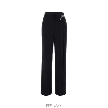 프라다 바지 팬츠 블루