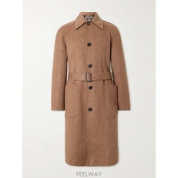 26 F/W 로로 피아나 OWEN 벨트 스웨이드 레인 시스템 캐시미어 B0081663148