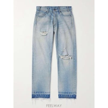 25 F/W 셀린느 WESLEY 스트레이트레그 디스트레스 진 2N78 B0081389614