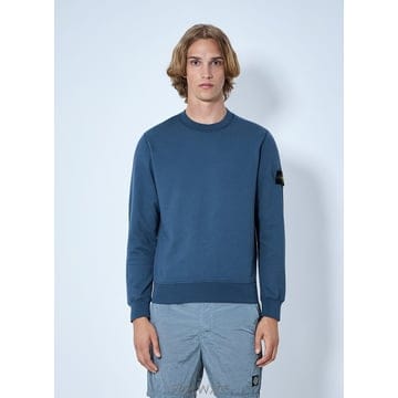 26 F/W 스톤 아일랜드 크루넥 맨투맨 WITH 슬리브 패치 L2S B0112170470