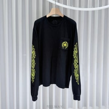 Chrome Hearts (S��/XXL) / ũ������ �÷ζ� �Ҹ���� �׿� ���͸� ���� Ƽ���� �ս�����(S��/XXL) / ũ������ �÷ζ� �Ҹ���� �׿� ���͸� ���� 