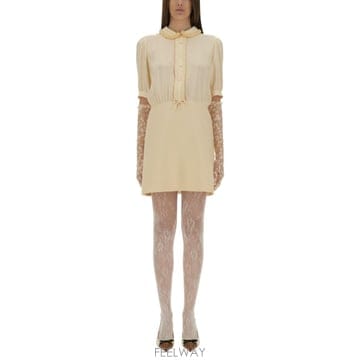25 S/S 발렌티노 크레페 쿠튀르 쇼츠 드레스 6B0VADJ11CF B0041607133