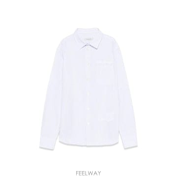 25 S/S 골든구스 골든 BOYS 레귤러 셔츠 스트라이프 코튼 WI B0041617565