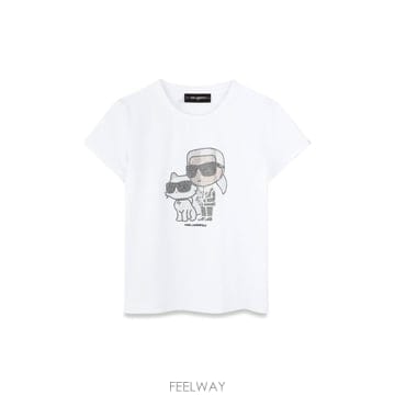 25 S/S 칼 라거펠트 티셔츠 (KIDS 상품) Z30489K_10 B0041617628