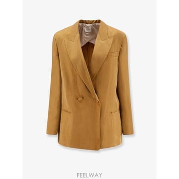 26 S/S 알리지 더블브레스티드 라이오셀 & 린넨 블레이저 1168 B0651949513