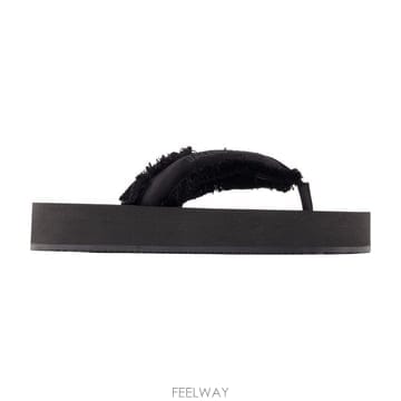 26 F/W 발렌시아가 젯 LAG 마이크로 샌들 발렌시아가 사틴 블랙 B0732172342