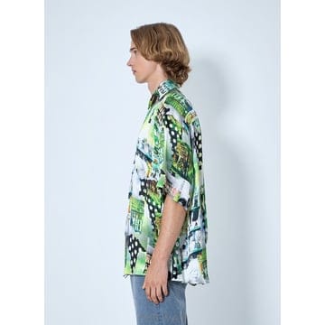 26 S/S 마틴 로즈 박시 랩 셔츠 440WF09422-GRN B0112170484