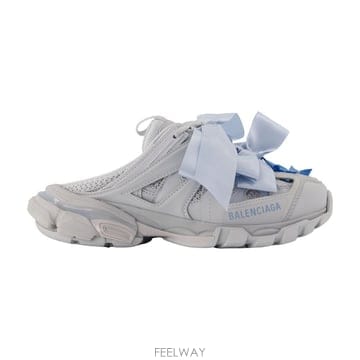발렌시아가 트랙 뮬 신세틱 그레이