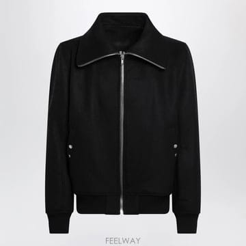 26 F/W 릭오웬스 DRACUFLIGHT 하이넥 봄버 코트 인 버진 B0052182067