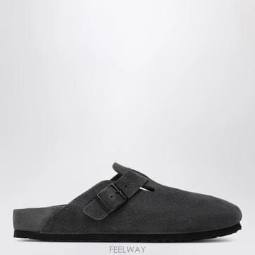 26 S/S 버켄스탁 보스턴 스웨이드 크록 인 차콜 1031489US B0052182065