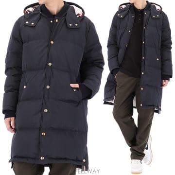 구템즈 26FW 톰브라운 다운필드 후드 롱 자켓 MOD094Y F1090 415