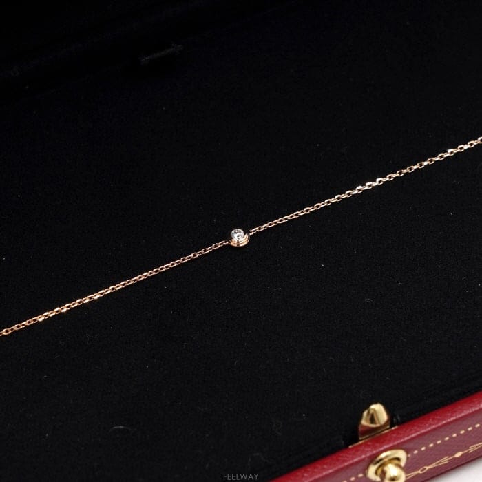 Cartier ��쿡 B6045717 18K��ũ���(������) �ٹ��� 0.04CT ���̾� XS ���� ����aa66107��쿡 B6045717 18K��ũ���(������) �ٹ��� 0.04CT 