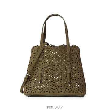 그란데비타 해외 알라이아 여성 MINA 25 LEATHER HANDBAG AA1S06725CA322U21