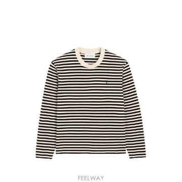 Ami �׶�����Ÿ �ؿ� �ƹ� ���� AMI DE COEUR STRIPED Ƽ���� UTS414JE0241044�׶�����Ÿ �ؿ� �ƹ� ���� AMI DE COEUR STRIPED Ƽ���� 