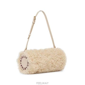 Stella McCartney �׶�����Ÿ �ؿ� ���ڶ��īƮ�� ���� STELLA LOGO SHEARLING POUCH 7P0087WP0747�׶�����Ÿ �ؿ� ���ڶ��īƮ�� ���� STELLA LOGO SHEARL