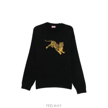 그란데비타 해외 겐조 남성 JUMPING TIGER CREWNECK 스웨터 FG65PU8243FN99J