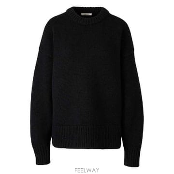 THE Row �׶�����Ÿ �ؿ� ���ο� ���� OPHELIA WOOL AND CASHMERE JUMPER 325SY184BLK�׶�����Ÿ �ؿ� ���ο� ���� OPHELIA WOOL AND CASHMERE 