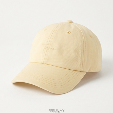 토템 로고 자수 볼캡 옐로우