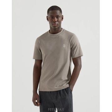 Brunello Cucinelli ���ڷ���ġ�ڸ� �ΰ� ��ư ���� ũ��� Ƽ�������ڷ���ġ�ڸ� �ΰ� ��ư ���� ũ��� Ƽ����