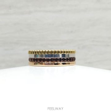 [럭스유] 부쉐론 콰트로 클래식 스몰 링 58호 JRG00290