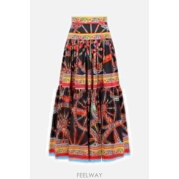 [E32]돌체앤가바나 F4CELTGDDTFS9000 여성 스커트 치마 DOLCE GABBANA poplin 