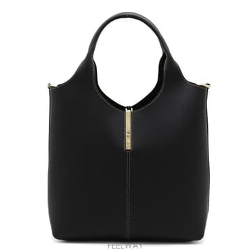 [Q11]토즈 XBWEBRF0200UBLB999 여성 가방 백 BLACK LEATHER TOTE