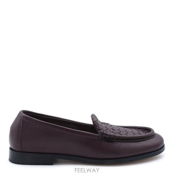 [Q11]BOTTEGA VENETA 876126VBSDO6176 여성 플랫슈즈 BROWN LEATHER FL