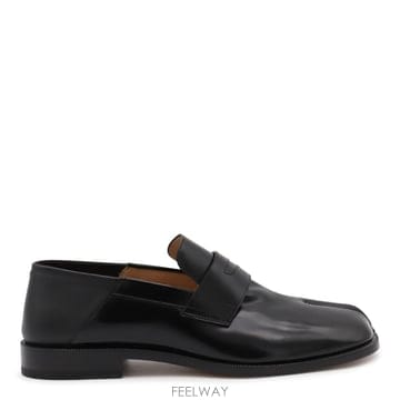 Maison Margiela [Q11]�������������� S57WR0117P3827H8396 ���� ���� BLACK LEATHER LOAFERS[Q11]�������������� S57WR0117P3827H8396 ���� ���� BLAC