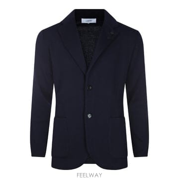 Lardini [Q11]�󸣵�� CNCLJM56CN65000850 ���� �������� ���� BLUE WOOL KNITWEAR[Q11]�󸣵�� CNCLJM56CN65000850 ���� �������� ���� BL