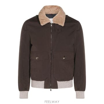 Brunello Cucinelli [Q11]���ڷ� ��ġ�ڸ� MG5456003CLY62 ���� �ٿ����� �е����� BROWN COTTON DOWN[Q11]���ڷ� ��ġ�ڸ� MG5456003CLY62 ���� �ٿ����� ��
