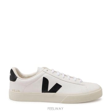 [Q11]베자 CP0501537A 여성 스니커즈 WHITE AND BLACK LEATHER CAMPO SNE