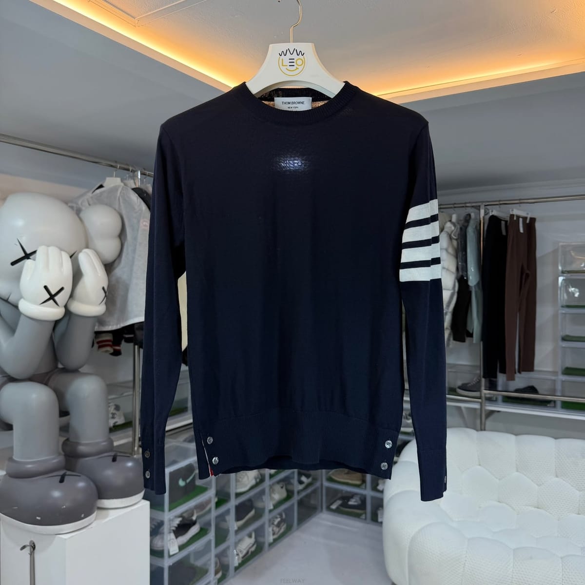 Thom Browne ����� �缱 ���� �޸��� �� ��Ʈ����� �缱 ���� �޸��� �� ��Ʈ