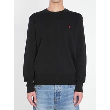 26FW 아미 ADC 크루넥 스웨터 HKS826 001009 BLACK