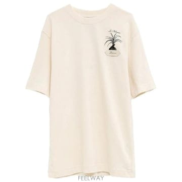 Jacquemus 26FW ��ũ���� ž TSU00354AJ00226 1PZ PALMIER PRINT CALISSON26FW ��ũ���� ž TSU00354AJ00226 1PZ PALMIER PRINT CAL