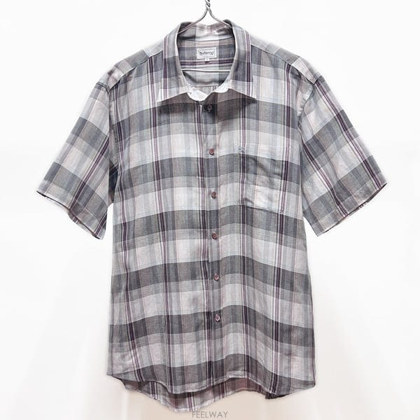 Burberry (�̻��)������ ���üũ ������ư ���� ���� ���� ���� XL������(�̻��)������ ���üũ ������ư ���� ���� ���� ���� X
